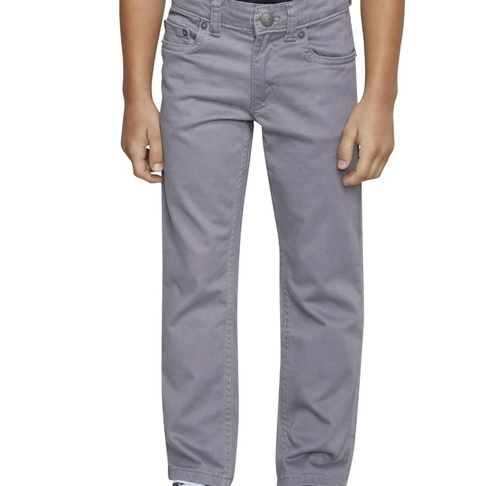 Levi's Boys Gray Casual Pants 5 Pocket 14R